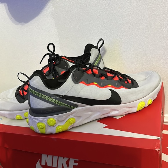 MEN SIZE 11. Nike React Element 55. Worn Once. - Picture 2 of 3